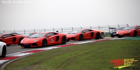 The 2012 Super Car Show in Shanghai