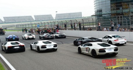 The 2012 Super Car Show in Shanghai