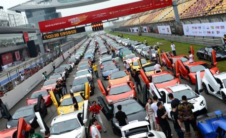 The 2012 Super Car Show in Shanghai