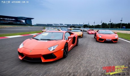 The 2012 Super Car Show in Shanghai