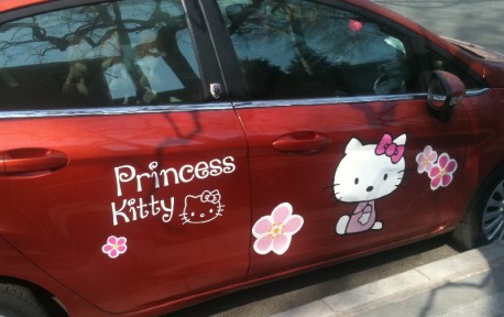 Hello Kitty Ford Fiesta China