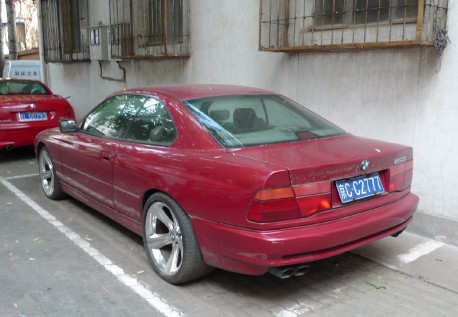 Spotted in China: BMW 850i
