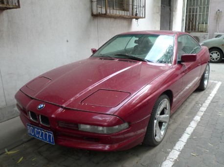 Spotted in China: BMW 850i