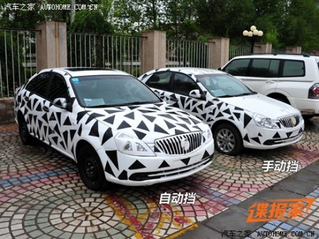 facelift for Buick Excelle in China