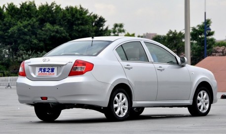 facelifted Chery E5 testing in China