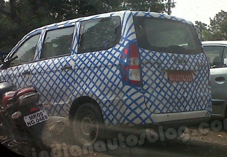 Chevrolet Enjoy (Wuling Hongguang) testing in India