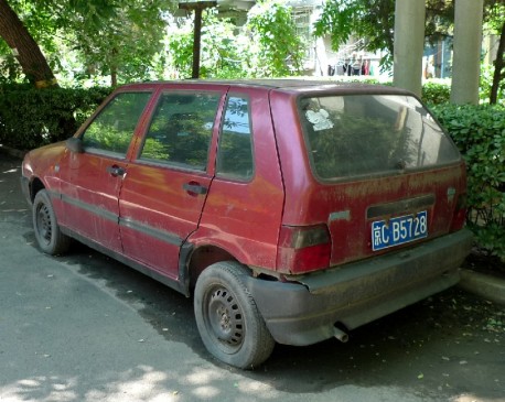 Spotted in China: Fiat Uno