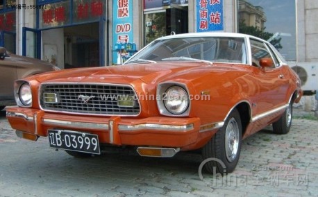 Rare second generation Ford Mustang on sale in China