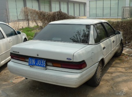 Spotted in China: Ford Tempo, and how it got there