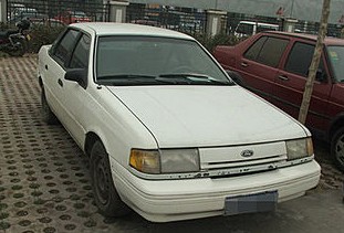 Spotted in China: Ford Tempo, and how it got there