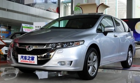 Facelifted Honda Odyssey debuts in China