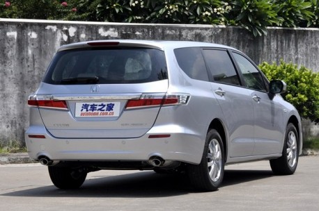 Facelifted Honda Odyssey debuts in China