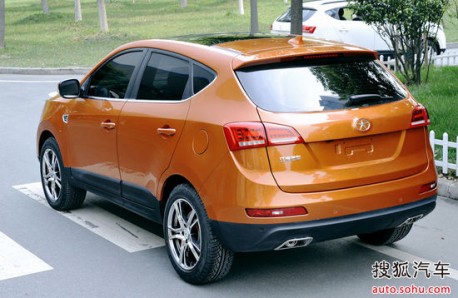 JAC SII SUV testing in China