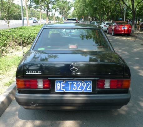 Mercedes-Benz 190E China