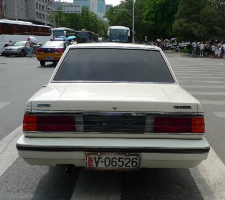 Spotted in China: Nissan Cedric V-30 SGL