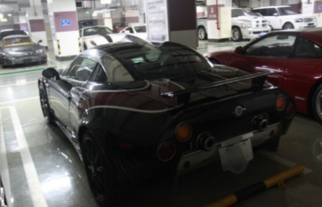 Super Car garage in China