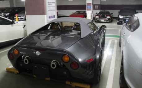 Super Car garage in China