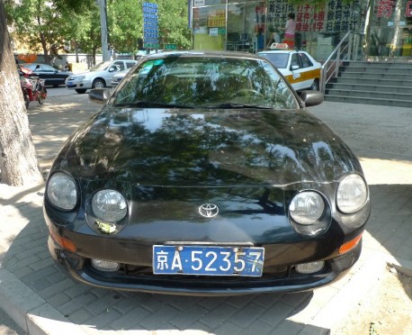 Spotted in China: sixth generation Toyota Celica