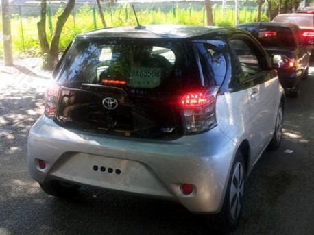 Toyota iQ EV testing in China