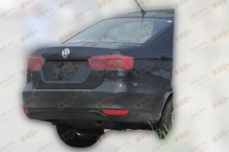 new Volkswagen Santana testing in China