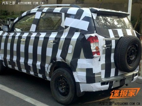Beijing Auto SC20 testing in China