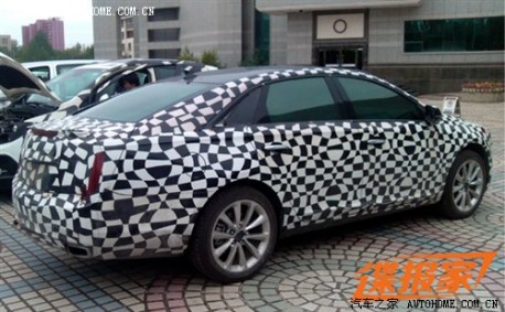 Cadillac XTS testing in China