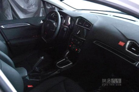 Citroen C4L is naked in China