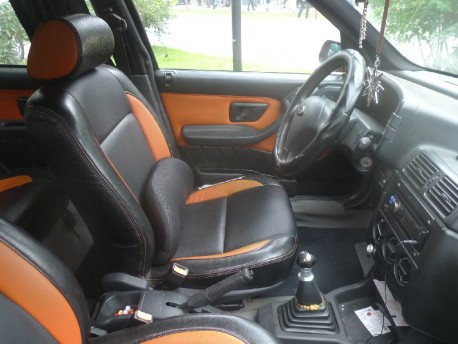 A Citroen Fukang is very Orange in China