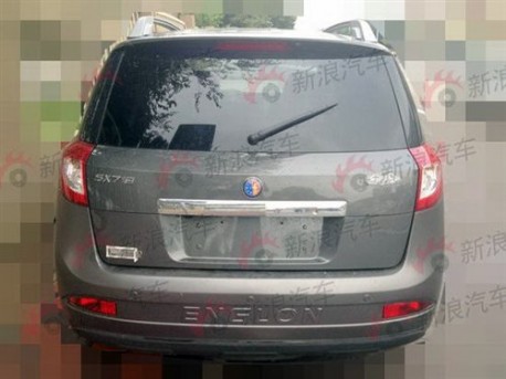 Geely Englon SX7 testing again in China
