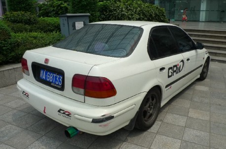 Honda Civic sedan gets a bit Racy in China