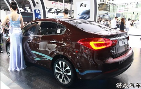 Kia K3 launched in China