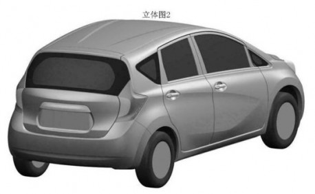 new Nissan Livina (Nissan Note) for China