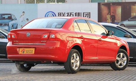 facelifted Volkwagen Bora pops up in China
