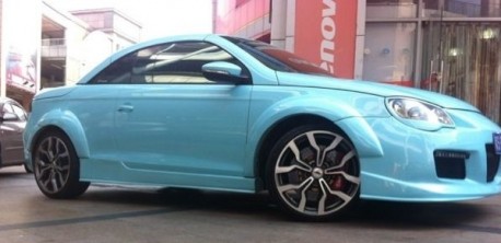 Volkswagen Eos gets a pretty body kit in China