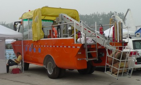 Introducing the Sinopa SS08M-JY01A Amphibious Truck from China