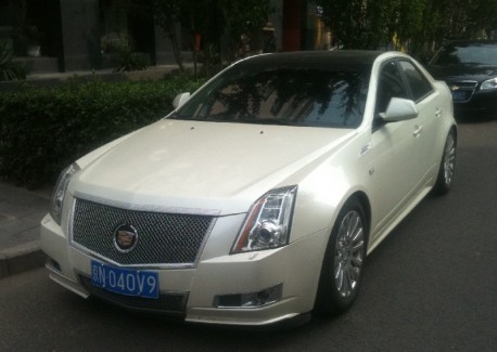 Cadillac CTS goes Kitch in China