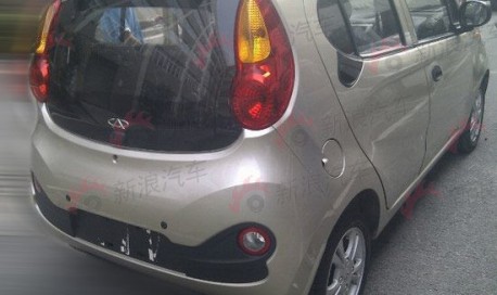 More pictures of the new Chery QQ in China