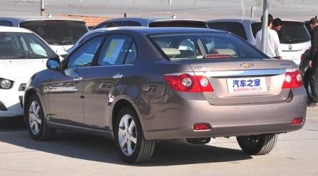 facelifted Chevrolet Epica for China