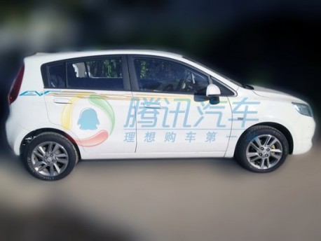 electric Chevrolet Sail without Camouflage in China