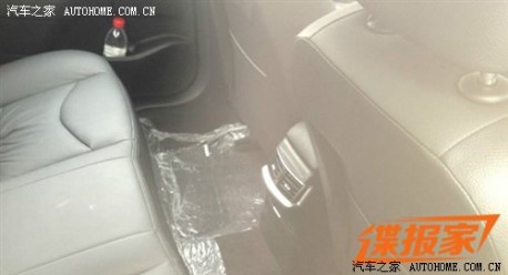 Citroen C4L completely naked in China