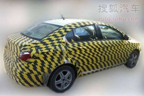Spy Shots: Dongfeng-Fengshen working on new small sedan