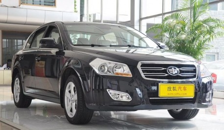 facelifted FAW-Besturn B70