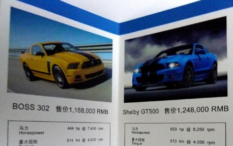 What Ford is Missing: 2013 Mustang V6 sells for 90.000 USD in China