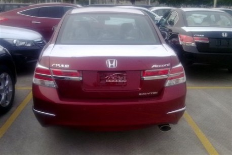 facelifted Honda Accord in Ready in China