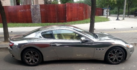 Maserati GT in Chrome in China