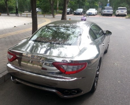 Maserati GT in Chrome in China