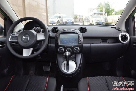 Facelifted Mazda 2 hits the China auto market