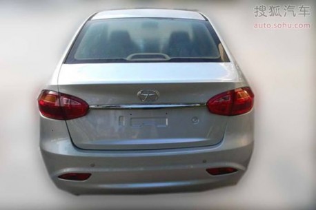 Spy Shots: JAC BII sedan is Naked in China