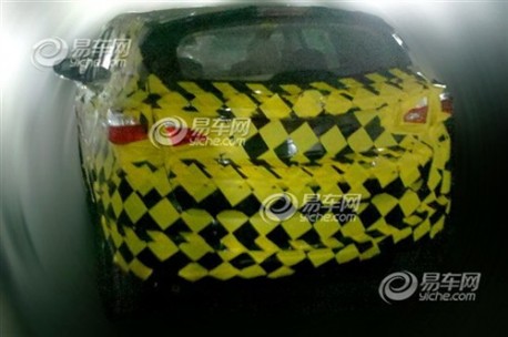 Spy Shots: Haima C2 SUV testing in China