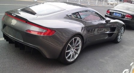 Aston Martin One-77 is Brown in China